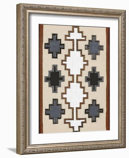 Sanifu - Neutral Blocks-Mark Chandon-Framed Giclee Print