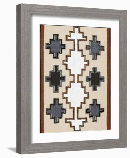 Sanifu - Neutral Blocks-Mark Chandon-Framed Giclee Print