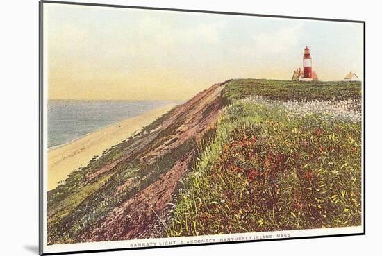 Sankaty Lighthouse, Siasconset, Nantucket, Massachusetts-null-Mounted Art Print