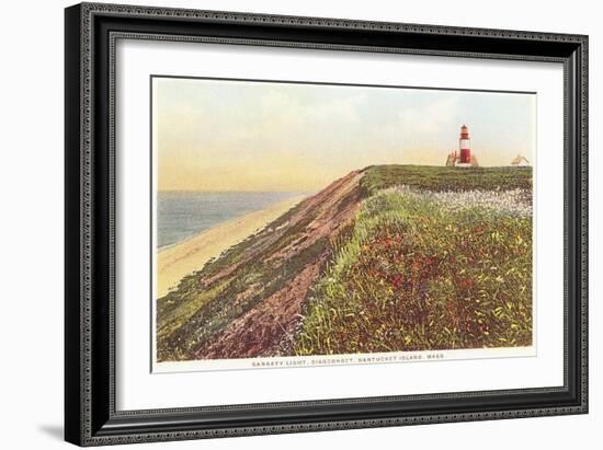 Sankaty Lighthouse, Siasconset, Nantucket, Massachusetts-null-Framed Art Print
