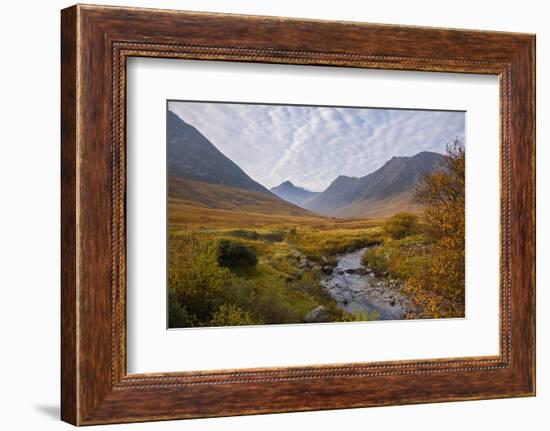 Sannox Burn, Glen Sannox, Isle of Arran, North Ayrshire, Scotland, United Kingdom, Europe-Gary Cook-Framed Photographic Print