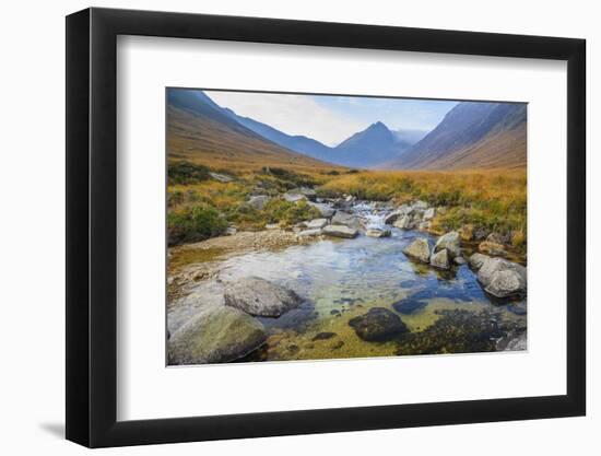 Sannox Burn, Glen Sannox, Isle of Arran, North Ayrshire, Scotland, United Kingdom, Europe-Gary Cook-Framed Photographic Print