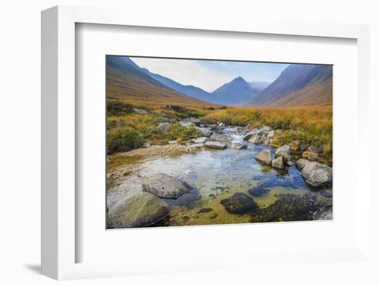 Sannox Burn, Glen Sannox, Isle of Arran, North Ayrshire, Scotland, United Kingdom, Europe-Gary Cook-Framed Photographic Print