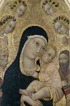 Madonna and Child with Angels and Saints, C.1450-Sano di Pietro-Framed Giclee Print