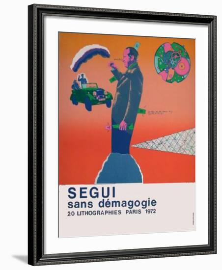 Sans Démagogie 00-Antonio Segui-Framed Limited Edition