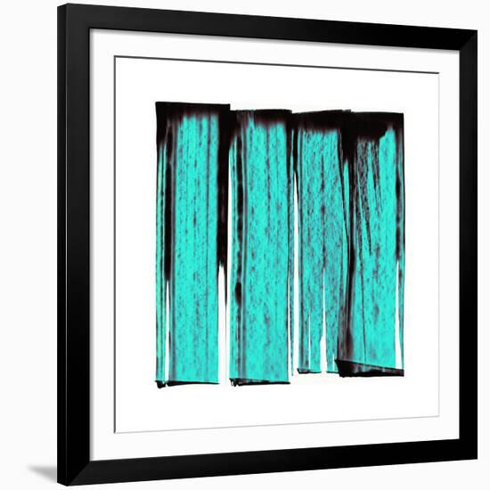 Sans Titre (Blue), 2012-Thierry Montigny-Framed Serigraph