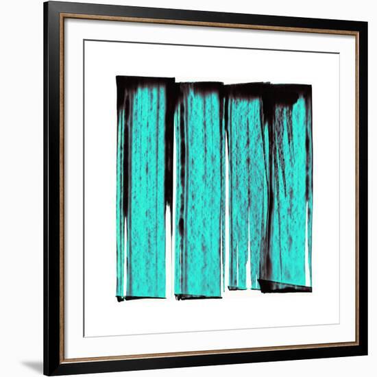 Sans Titre (Blue), 2012-Thierry Montigny-Framed Serigraph