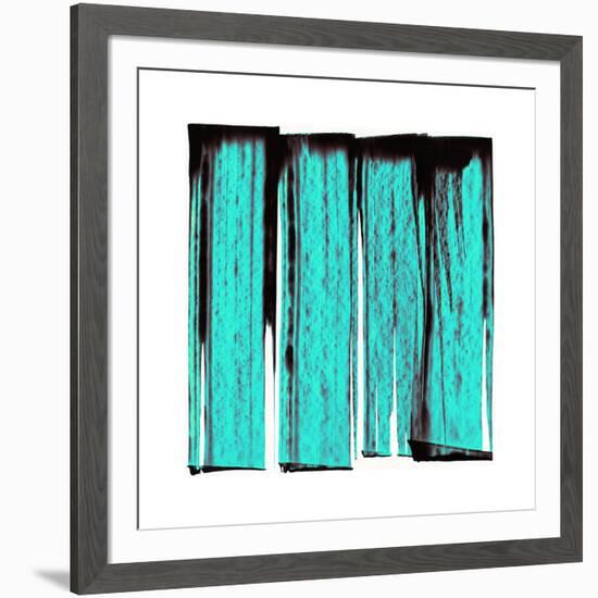 Sans Titre (Blue), 2012-Thierry Montigny-Framed Serigraph