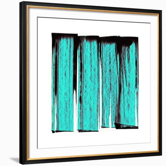 Sans Titre (Blue), 2012-Thierry Montigny-Framed Serigraph