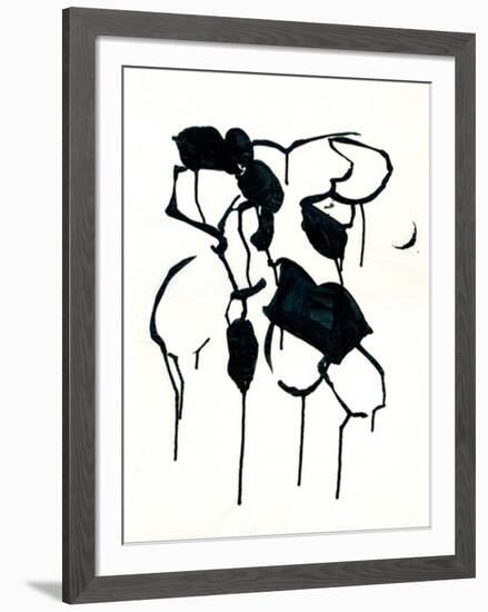 Sans Titre, c.2007-Cédric Chauvelot-Framed Serigraph