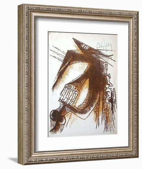 Sans titre pour la Revue Phases-Wilfredo Lam-Framed Premium Edition