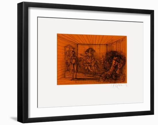 Sans Titre-Jean Carzou-Framed Limited Edition