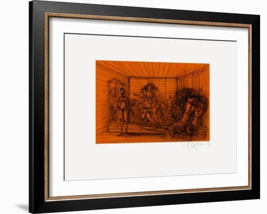 Sans Titre-Jean Carzou-Framed Limited Edition