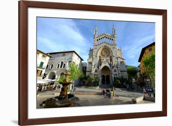 Sant Bartomeu Church, Soller, Majorca, Balearic Islands, Spain, Europe-Carlo Morucchio-Framed Photographic Print