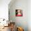 Santa 1 Stirring-Chris Consani-Premium Giclee Print displayed on a wall