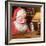 Santa 2 Sugar Plums-Chris Consani-Framed Art Print