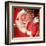 Santa 3 Stockings-Chris Consani-Framed Art Print