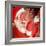 Santa 3 Stockings-Chris Consani-Framed Art Print