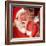 Santa 3 Stockings-Chris Consani-Framed Art Print