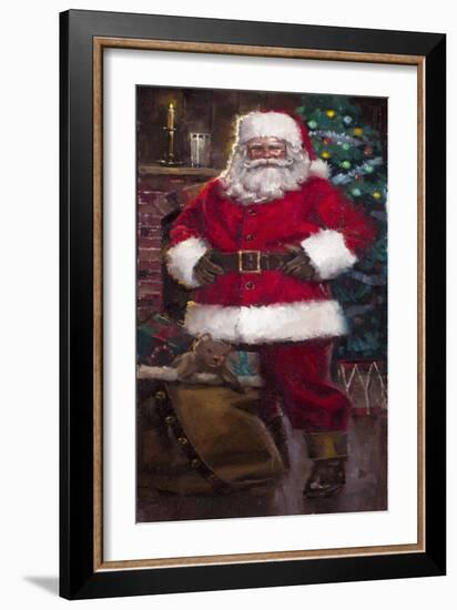 Santa 3-Meadowpaint-Framed Giclee Print