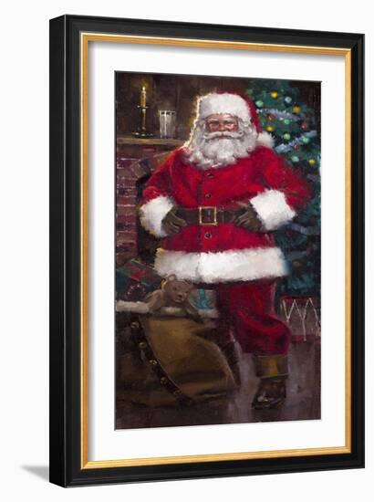 Santa 3-Meadowpaint-Framed Giclee Print