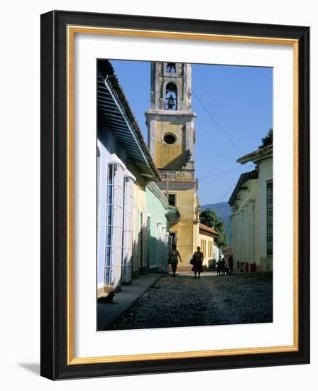 Santa Ana Church, Town of Trinidad, Unesco World Heritage Site, Sancti Spiritus Region, Cuba-Bruno Barbier-Framed Photographic Print