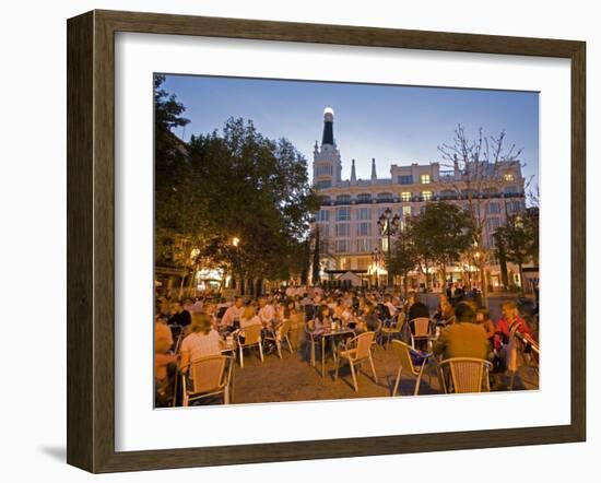 Santa Ana Square, Madrid, Spain, Europe-Marco Cristofori-Framed Photographic Print