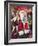 Santa and Bailey-Richard Wallich-Framed Giclee Print