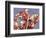 Santa and Children-Anne Yvonne Gilbert-Framed Giclee Print