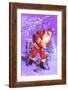Santa and Elves-Judy Mastrangelo-Framed Giclee Print