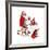 Santa and Helpers-Norman Rockwell-Framed Giclee Print