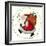 Santa and Toy Sack-Beverly Johnston-Framed Giclee Print