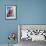 Santa and Unicorn-Judy Mastrangelo-Framed Giclee Print displayed on a wall