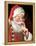 SANTA ASKING FOR QUIET-CHRIS CONSANI-Framed Stretched Canvas