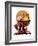 "Santa at the Globe", December 4,1926-Norman Rockwell-Framed Giclee Print