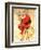 "Santa at the Map", December 16,1939-Norman Rockwell-Framed Giclee Print