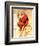 "Santa at the Map", December 16,1939-Norman Rockwell-Framed Giclee Print