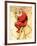 "Santa at the Map", December 16,1939-Norman Rockwell-Framed Giclee Print