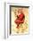 "Santa at the Map", December 16,1939-Norman Rockwell-Framed Giclee Print