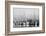 Santa Barbara Boats Mono-John Gusky-Framed Photographic Print