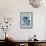 Santa Barbara, California - Dolphins Jumping-Lantern Press-Framed Premium Giclee Print displayed on a wall