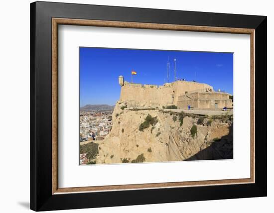 Santa Barbara Castle, Alicante, Spain, Europe-Richard Cummins-Framed Photographic Print