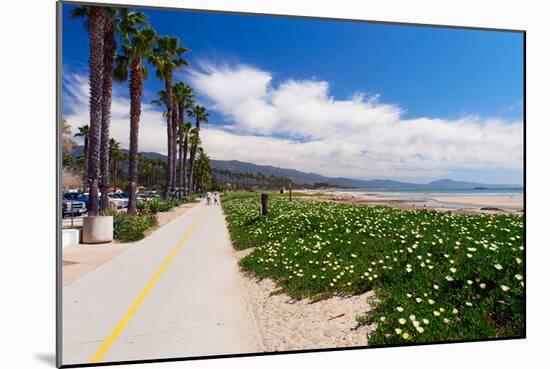 Santa Barbara Coastline, California-George Oze-Mounted Photographic Print