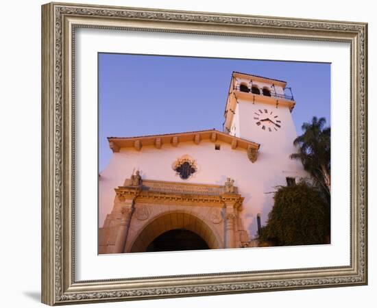 Santa Barbara County Courthouse, Santa Barbara, California, United States of America, North America-Richard Cummins-Framed Photographic Print