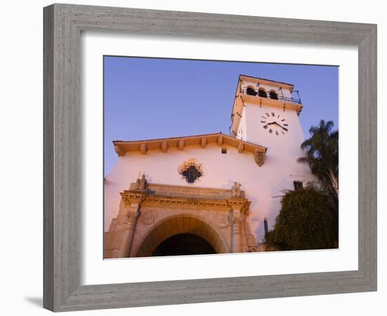 Santa Barbara County Courthouse, Santa Barbara, California, United States of America, North America-Richard Cummins-Framed Photographic Print