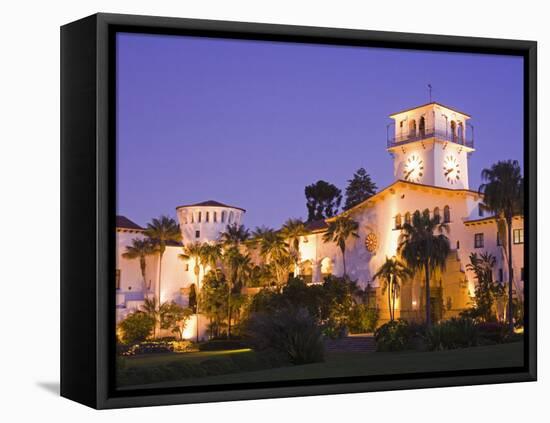 Santa Barbara County Courthouse, Santa Barbara, California, United States of America, North America-Richard Cummins-Framed Premier Image Canvas