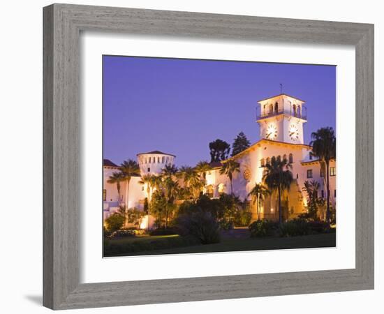 Santa Barbara County Courthouse, Santa Barbara, California, United States of America, North America-Richard Cummins-Framed Photographic Print