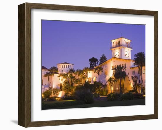 Santa Barbara County Courthouse, Santa Barbara, California, United States of America, North America-Richard Cummins-Framed Photographic Print