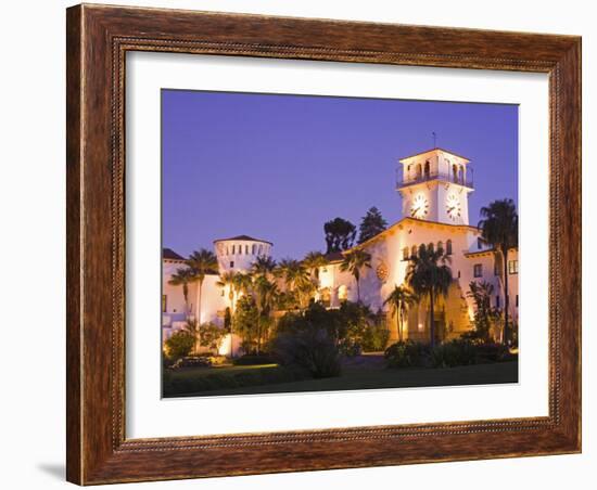 Santa Barbara County Courthouse, Santa Barbara, California, United States of America, North America-Richard Cummins-Framed Photographic Print