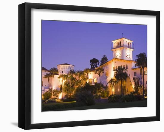 Santa Barbara County Courthouse, Santa Barbara, California, United States of America, North America-Richard Cummins-Framed Photographic Print